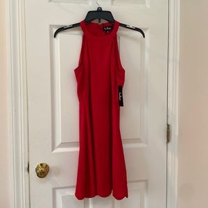 Lulus red Halter dress